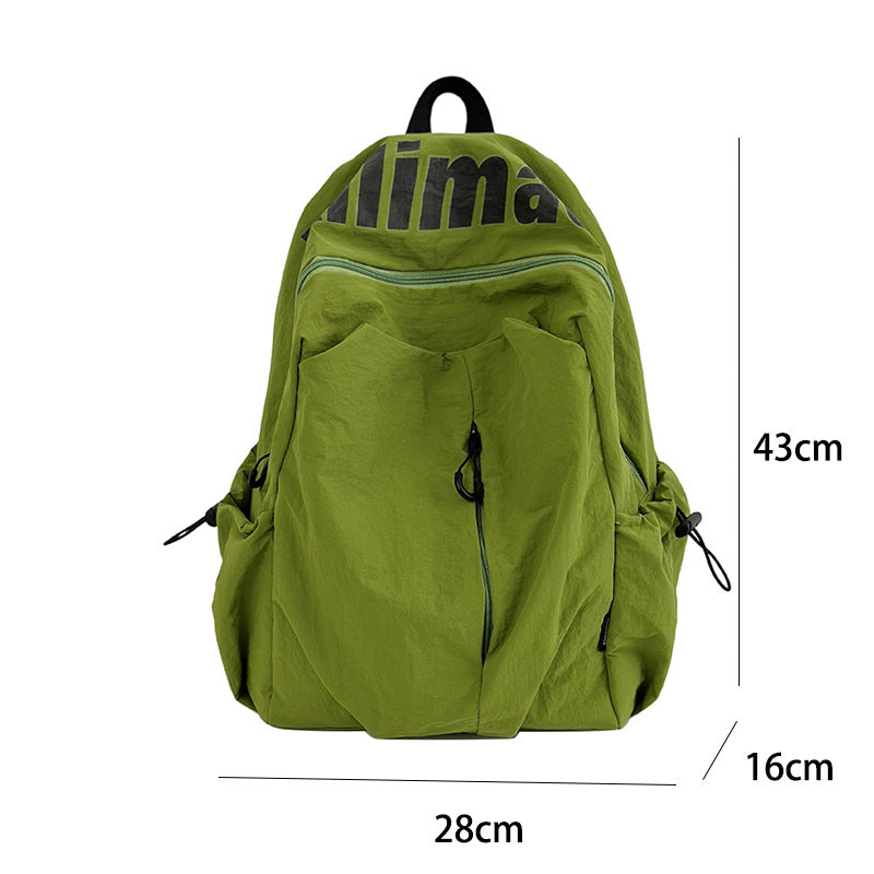 Multi-Pocket Casual Backpack Calm Wears