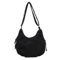 Casual Textured Hobo Bag Calm Wears