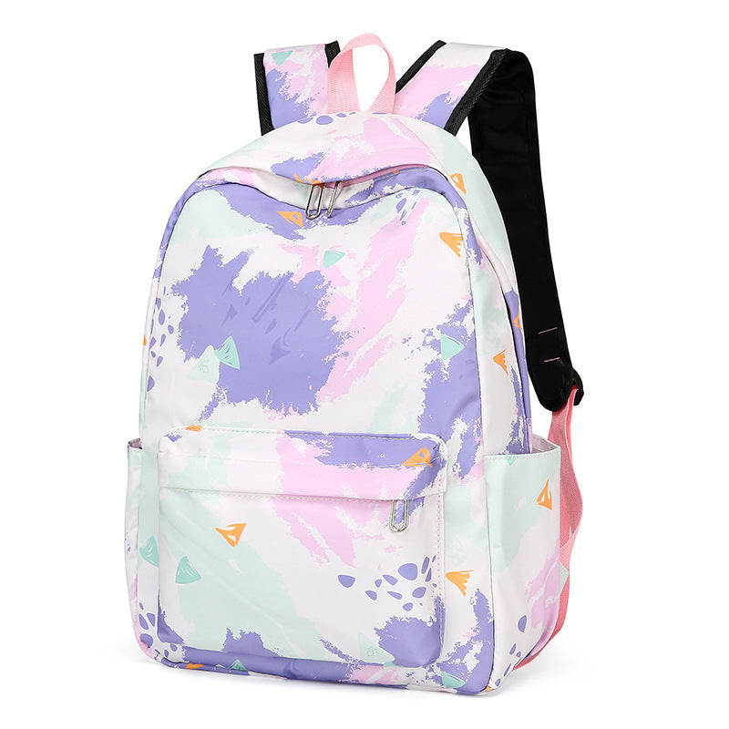 Backpack set with insulated lunchbox and practical case