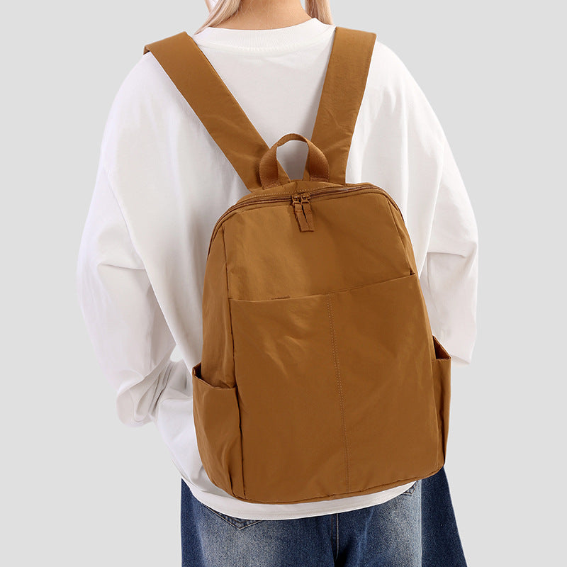 Everyday backpack with practical space concept