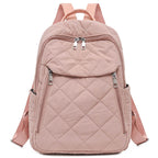 Quilted Multi-Pocket Backpack