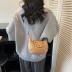 Stylish Leather Hobo Bag