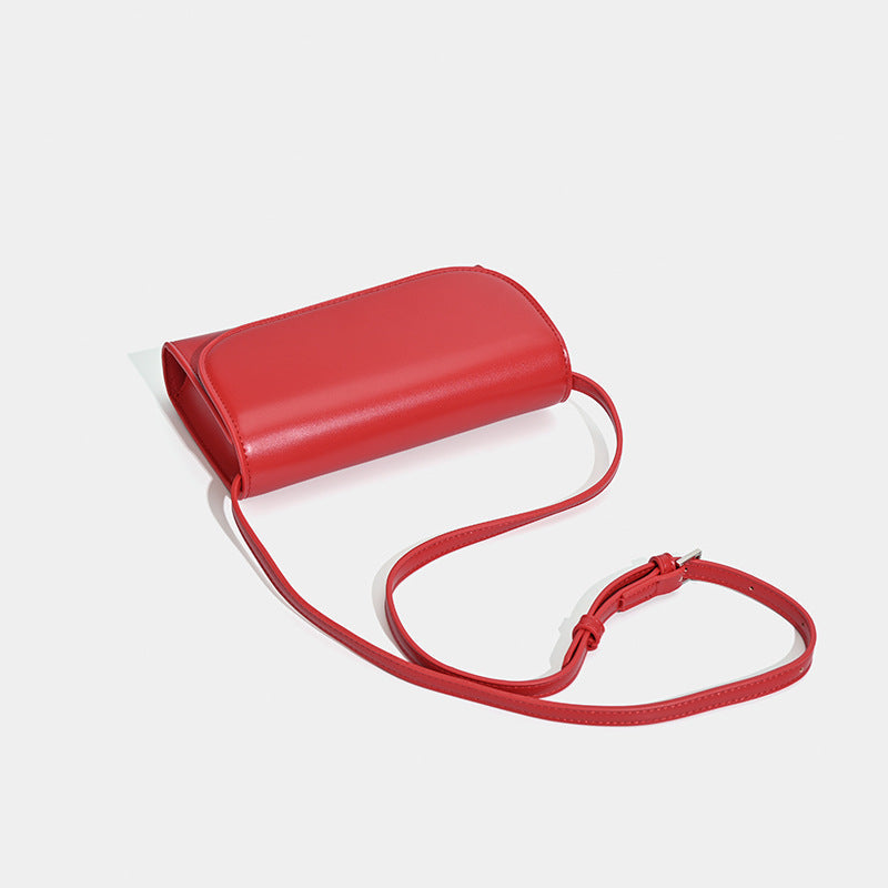Ladies elegant clutch bag with minimalist accents