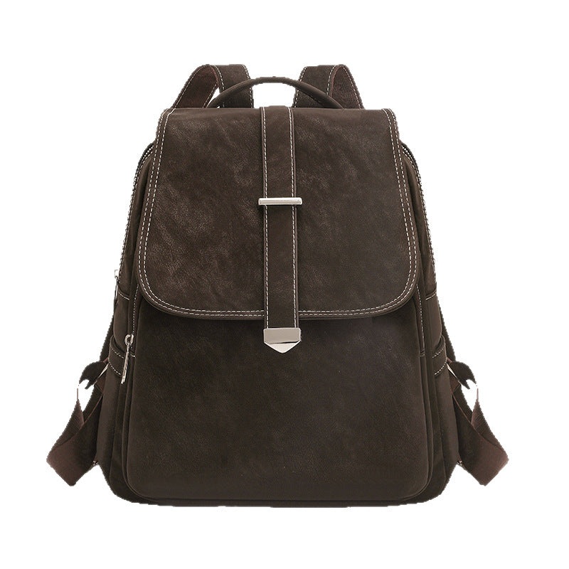 Stylish Faux Leather Backpack