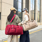 Multi-Compartment Travel Duffle Bag