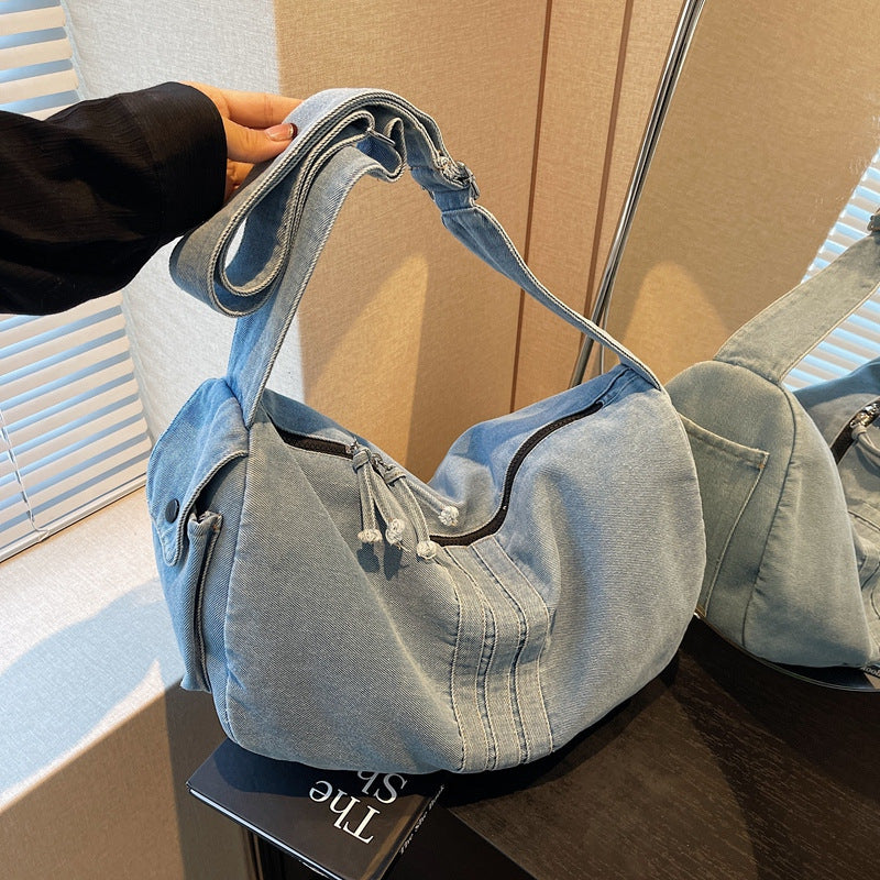 Soft Denim Sling Bag Calm Wears