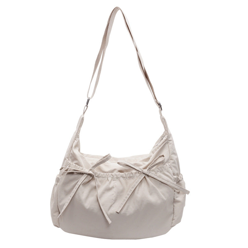 Casual shoulder bag with adjustable shoulder strap