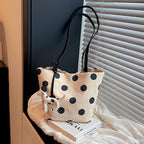 WoPolka Dot Fashion Tote Bag