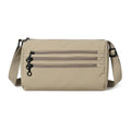 Functional Multi-Zipper Crossbody Bag