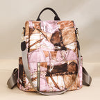 Artistic Patchrk Fabric Backpack