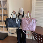 Stylish Polka Dot Travel Duffle