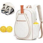 Sport backpack with separate shoe compartment and external ball pockets