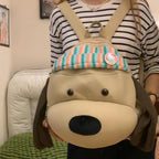 Backpack in playful animal design with ergonomic shoulder straps