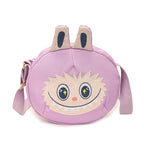 Plush children's backpack in cute penguin design