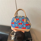 WoEmbroidered Cherry Pattern Handbag
