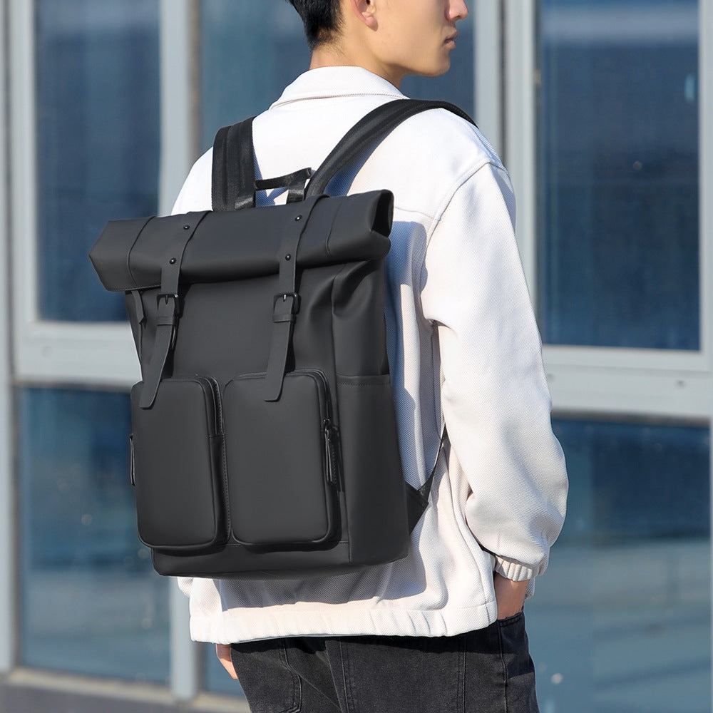 Roll-Top Waterproof Backpack