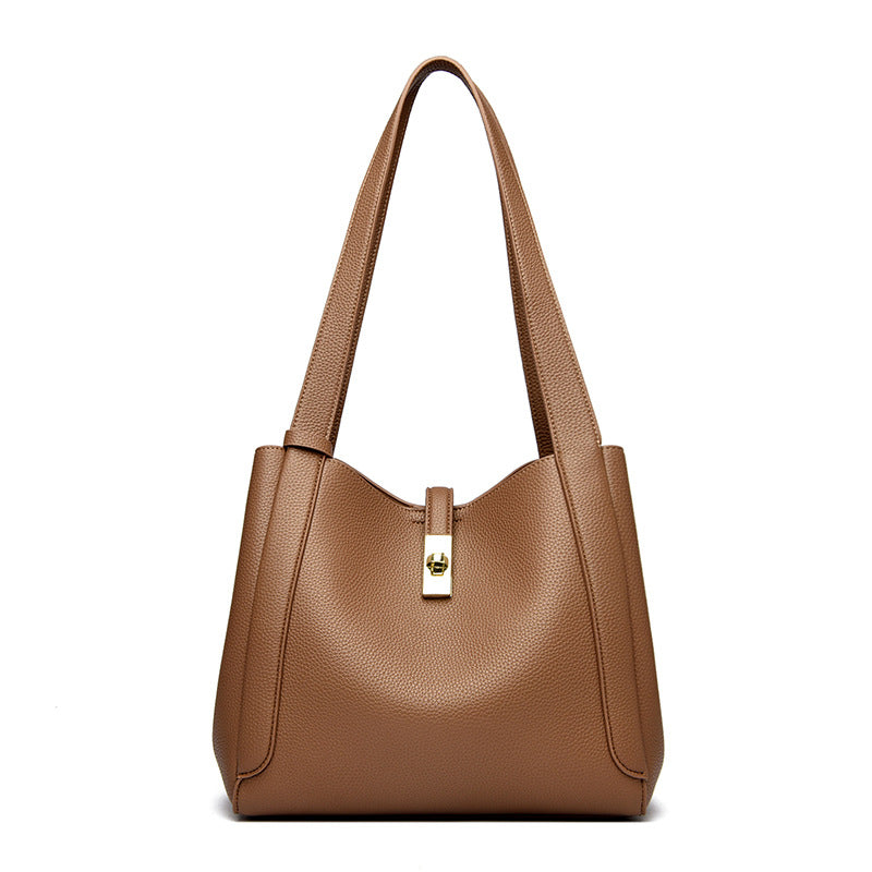 Elegant Structured Shoulder Tote