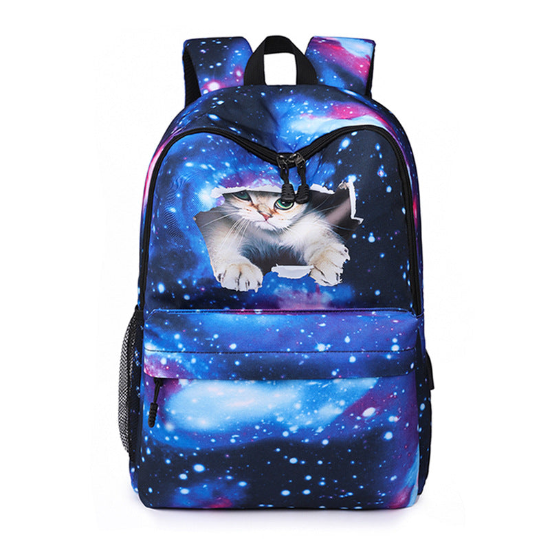 Cat-Themed Adventure Backpack