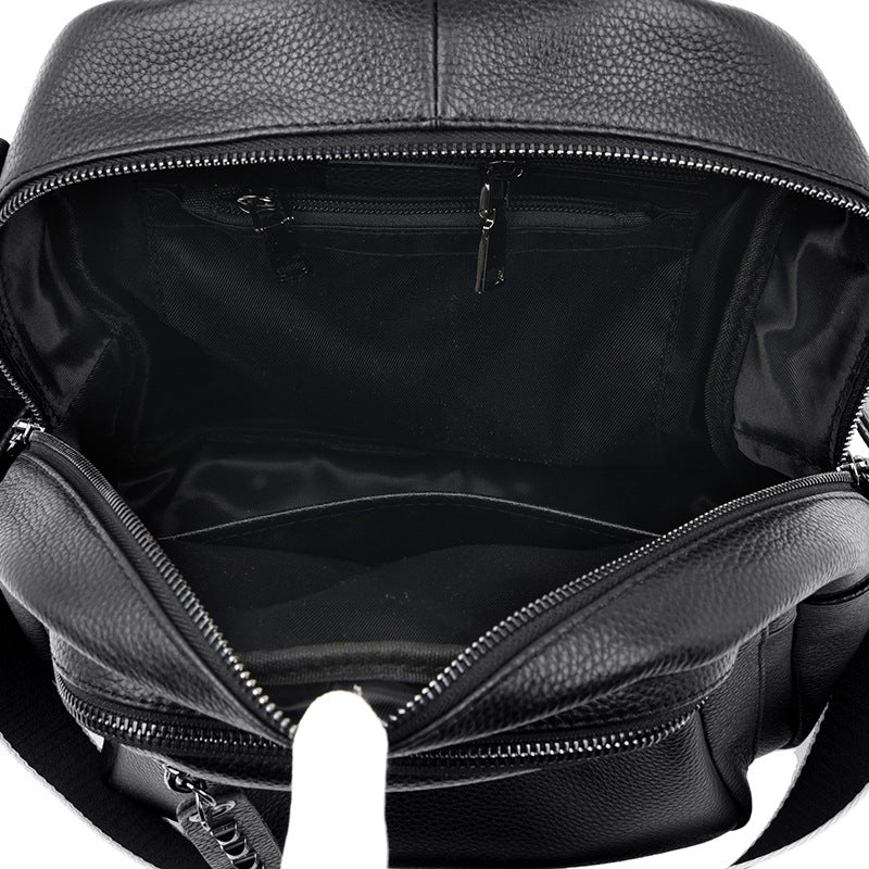 Stylish and Versatile Leather Backpack