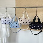 WoChic Polka Dot Mini Satchel Bag
