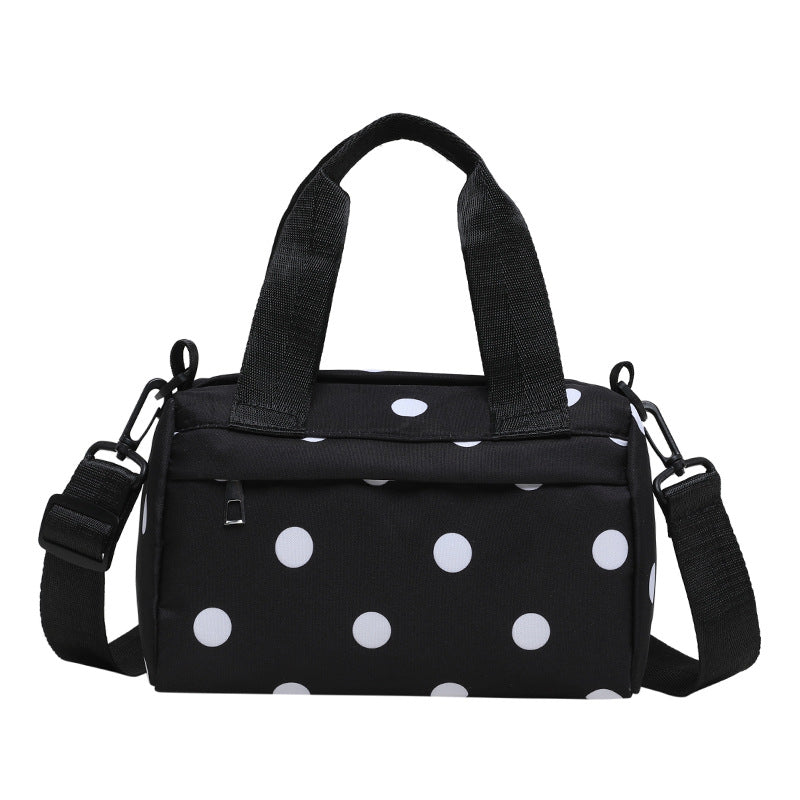 Stylish Polka Dot Mini Handheld Bag
