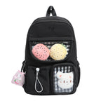 Functional Plush Storage Backpack
