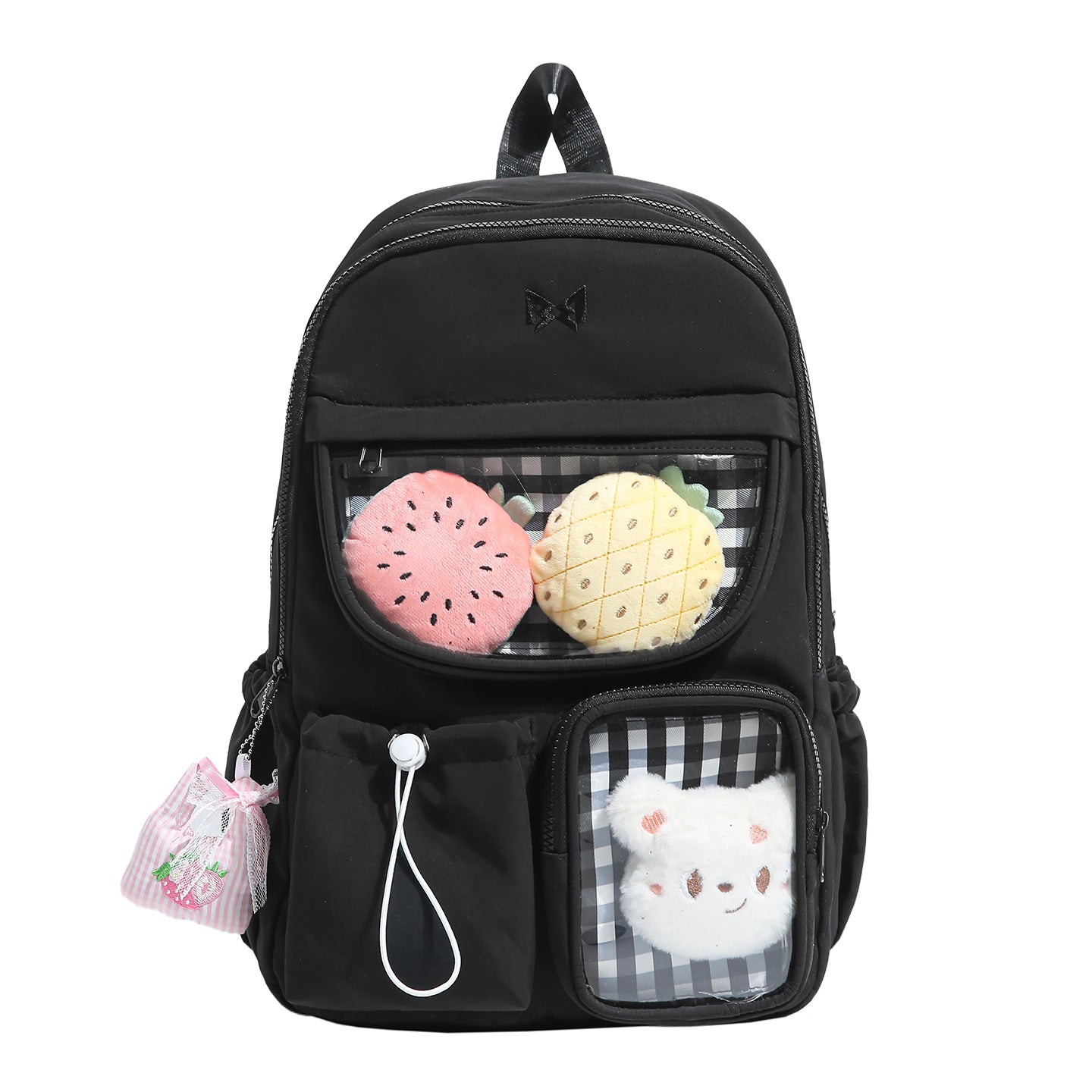 Functional Plush Storage Backpack