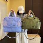 Textured Sports Duffle