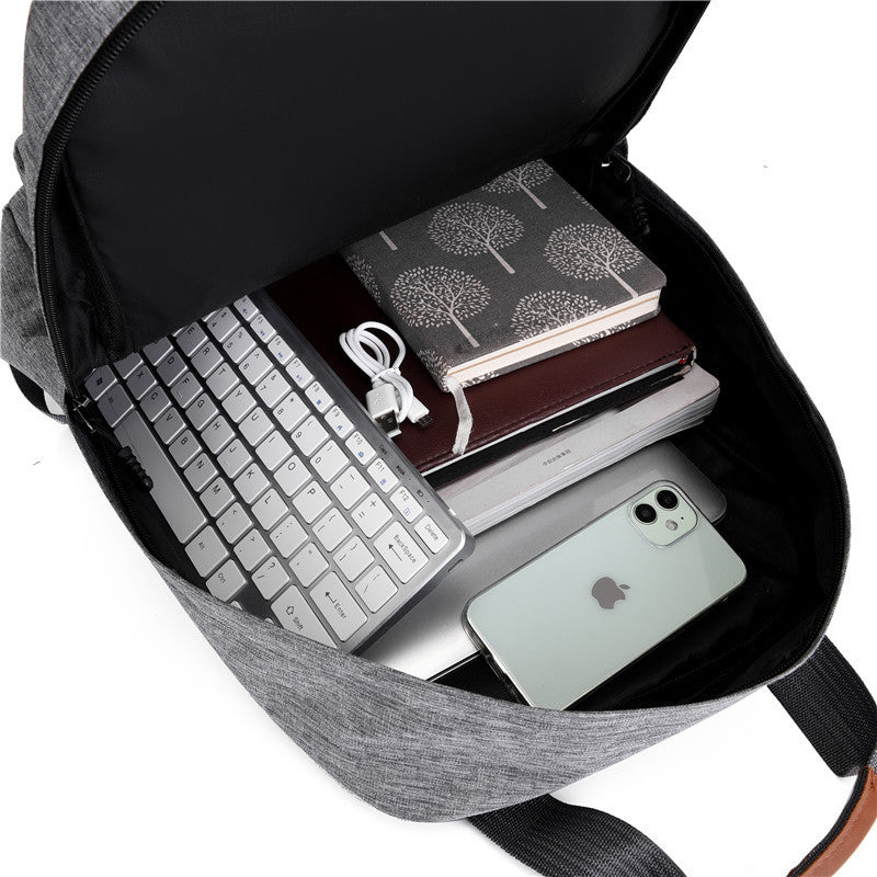 Multi-Compartment Travel Backpack with Detachable Sling Bag Calm Wears