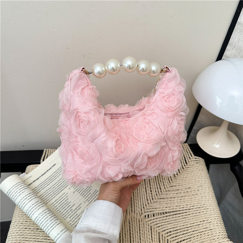 WoFloral Embellished Handbag