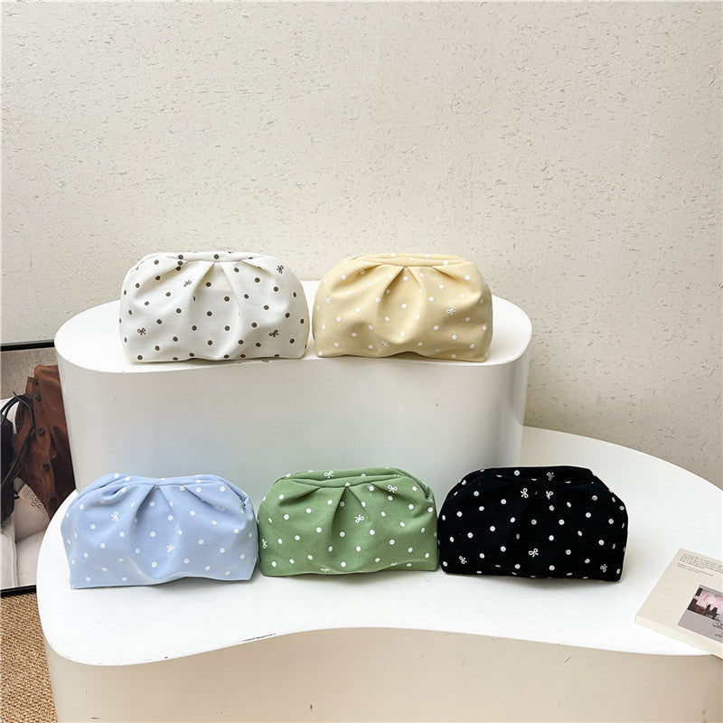WoPolka Dot Patterned Cosmetic Bag