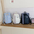 Kids' Lightweight Striped Backpack