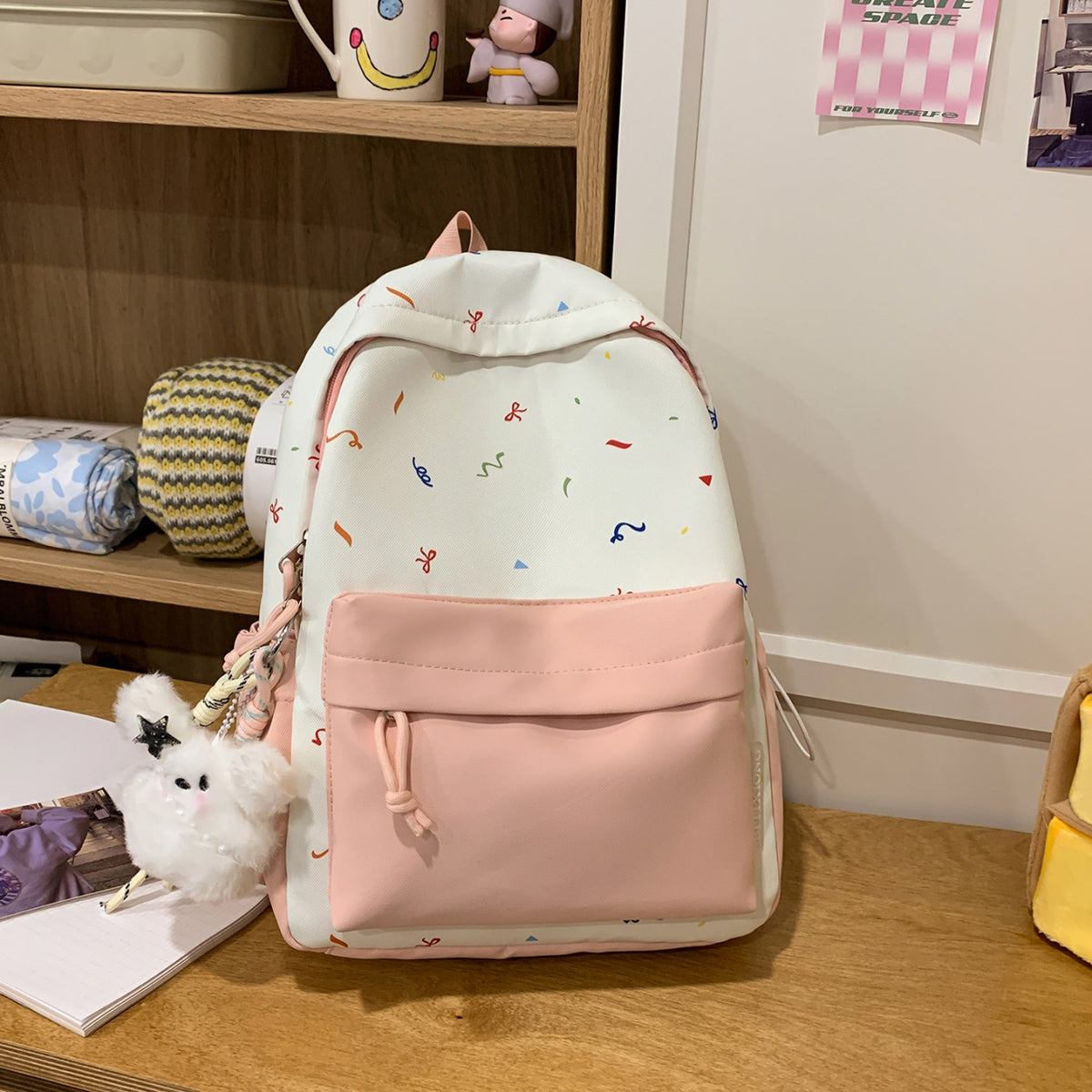 Fun Patterned Casual Backpack for Everyday Travel