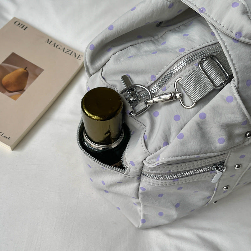 Polka Dot Weekend Duffle Bag