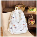 Backpack with Cute Dog Friend Design