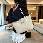 WoDurable Canvas Utility Tote Bag