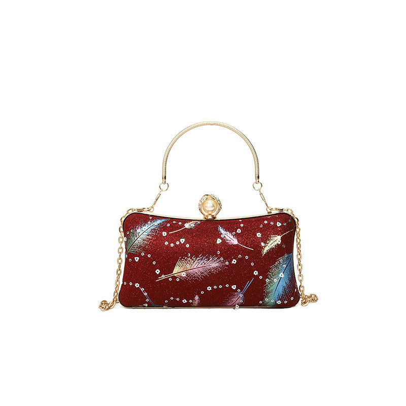 Glittery Evening Clutch Bag
