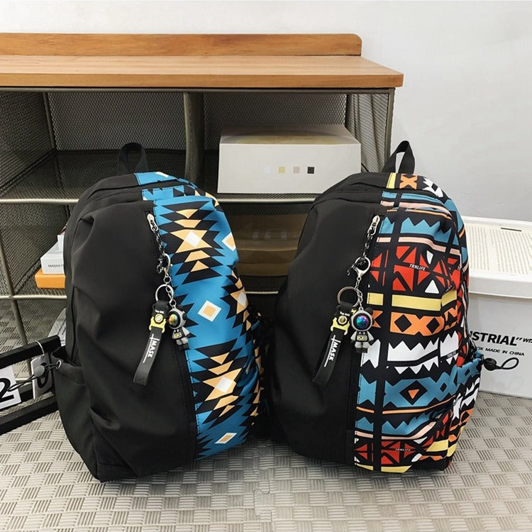 Graphic Print Backpack