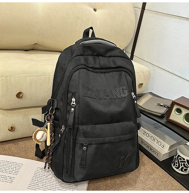 Versatile Urban School Backpack-https://detail.1688.com/offer/1046970941686.html-Calm Wears-Black-Calm Wears