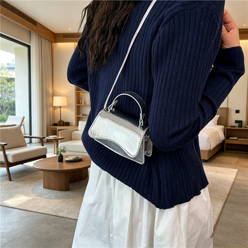 Textured Crossbody Purse