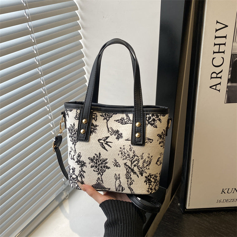 Ladies mini bag with unique animal motif-https://detail.1688.com/offer/1038918000627.html-Calm Wears-Black-nothing-Calm Wears