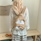 Cozy Backpack In Animal Design