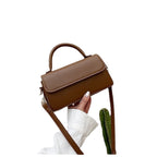 Ladies elegant shoulder bag with detachable carrying strap