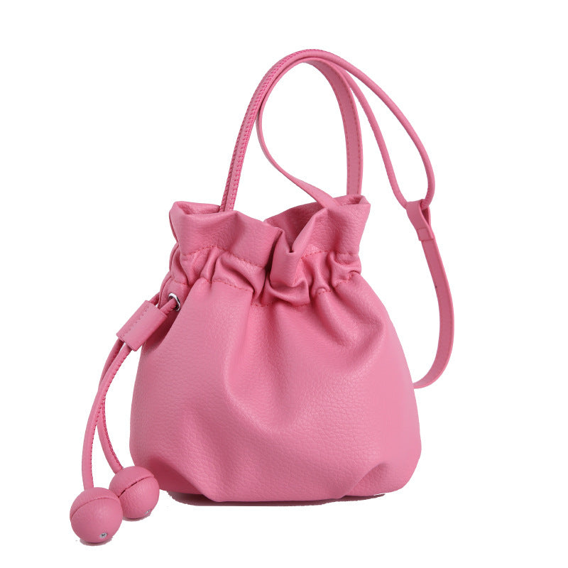 WoStylish Drawstring Bucket Handbag