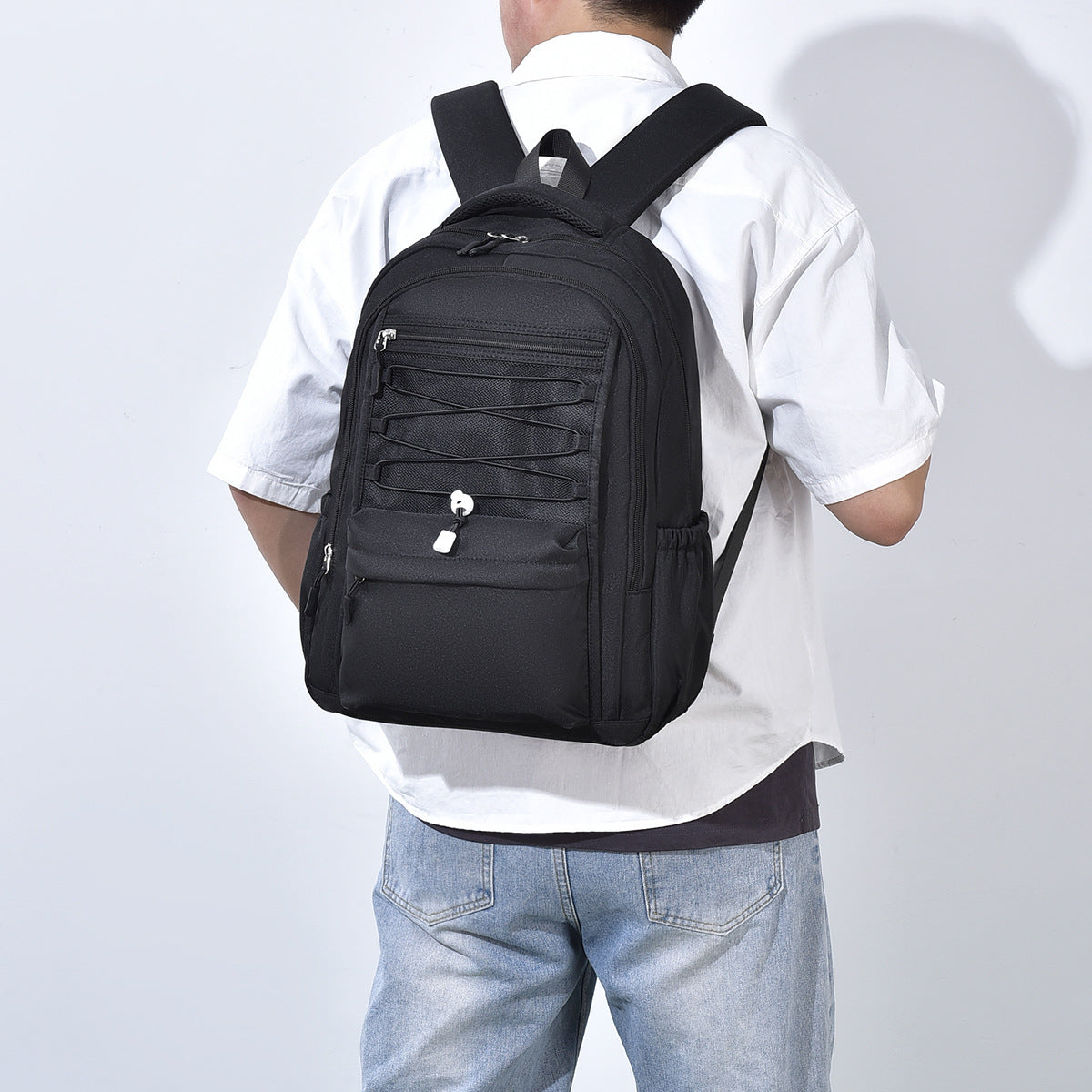 Ergonomic backpack with versatile storage system