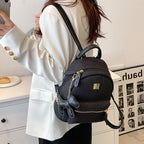 Textured Mini Backpack
