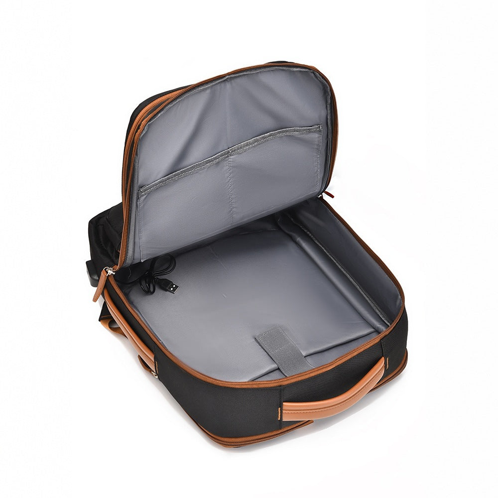 More elegant and functional backpack with laptop compartment