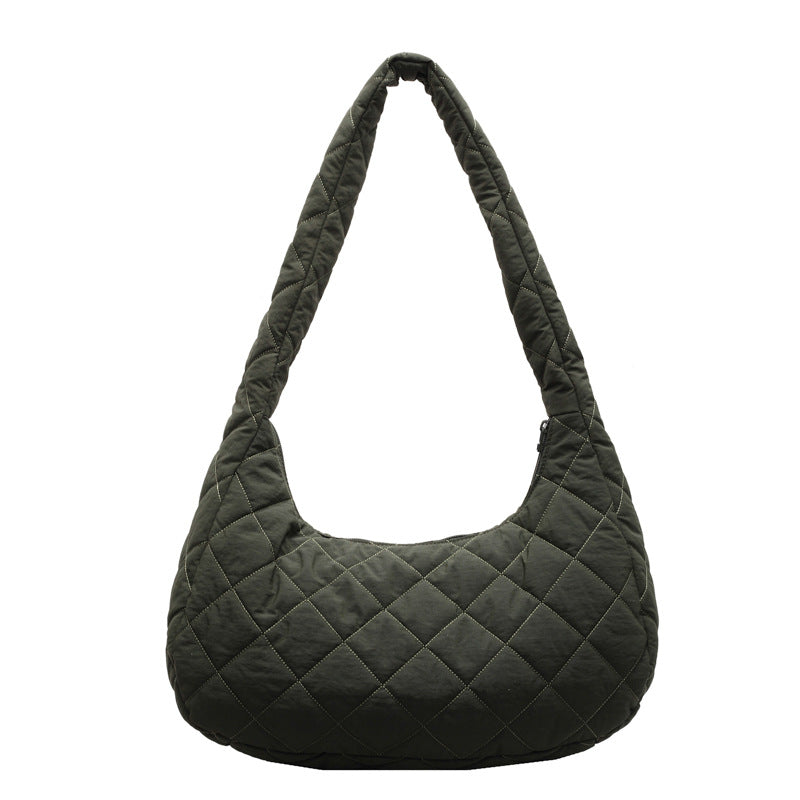 Chic Quilted Hobo Handbag Calm Wears