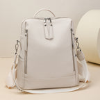 Textured Multi-Pocket Backpack