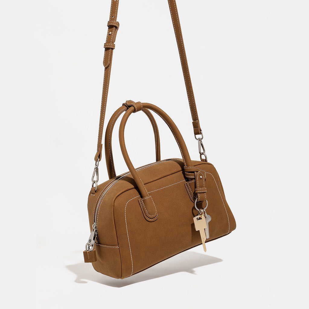 Women's handbag with removable and adjustable shoulder strap-https://detail.1688.com/offer/842525915448.html-Calm Wears-Braun-nothing-Calm Wears